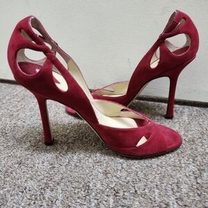 Elegant Ruby Jimmy Choo Heels